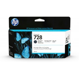 HP CART INK 728 NERO OPACO