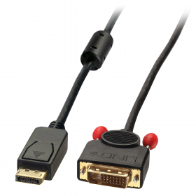 LINDY CAVO DISPLAYPORT/DVI-D, M/M, 2MT