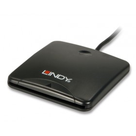LINDY LETTORE SMART CARD USB 2.0, SLOT SMART CARD PC/SC 1.0/2.0, LUNGHEZZA CAVO 1.5 M