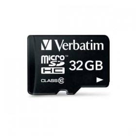 VERBATIM MICRO SDHC 32GB CLASSE 10 + ADATTATORE