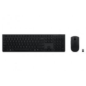 LENOVO COMBO TASTIERA E MOUSE PROFESSIONAL WIRELESS RECHARGEABLE KEYBOARD AND MOUSE LAYOUT ITALIANO