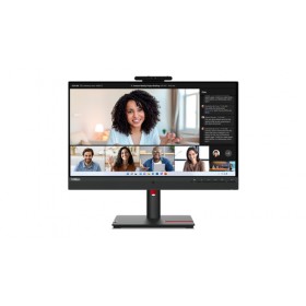 LENOVO MONITOR 23,8 LED IPS 16:9 FHD 6MS 250 CDM, PIVOT, USB-C, WEBCAM, DP/HDMI, MULTIMEDIALE, T24mv