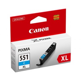 CANON CART INK CIANO ALTA CAPACITA PER PIXMA IP7250 MG5450 MG6350 CLI-551XL C