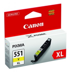 CANON CART INK GIALLO ALTA CAPACITA PER PIXMA IP7250 MG5450 MG6350 CLI-551XL Y