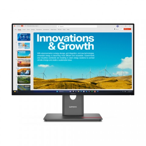 LENOVO MONITOR 23,8 LED IPS  16:9 QHD 6 MS 300 CDM, PIVOT, DP/HDMI, P24QD-40