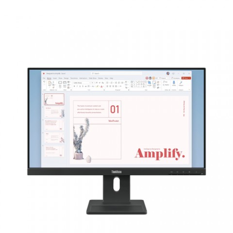 LENOVO MONITOR 23,8 LED IPS 16:9 FHD 6MS 250 CDM, PIVOT, VGA/DP/HDMI, MULTIMEDIALE, E24-40