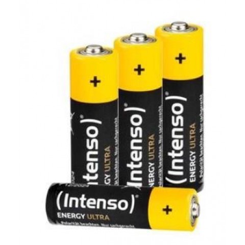 INTENSO BATTERIE ALCALINE ENERGY ULTRA AA LR6 4PCS BLISTER