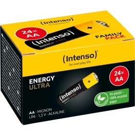 INTENSO BATTERIE ALCALINE ENERGY ULTRA AA LR6 24PCS PAPER BOX