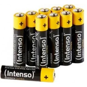 INTENSO BATTERIE ALCALINE ENERGY ULTRA AAA LR03 10PCS SHRINKED PACK