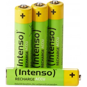 INTENSO BATTERIE RICARICABILI ENERGY ECO AAA HR03 4PCS BLISTER 1000MAH