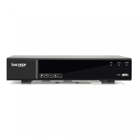 VULTECH SECURITY NVR 8 CANALI ULTRA-HD POE FINO A 8MPX H.265 HDMI P2P CLOUD 1 HD 4K