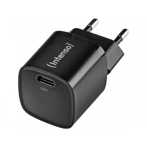 INTENSO ALIMENTATORE FAST 30W 1 ENTRATA USB C, GAN, NERO