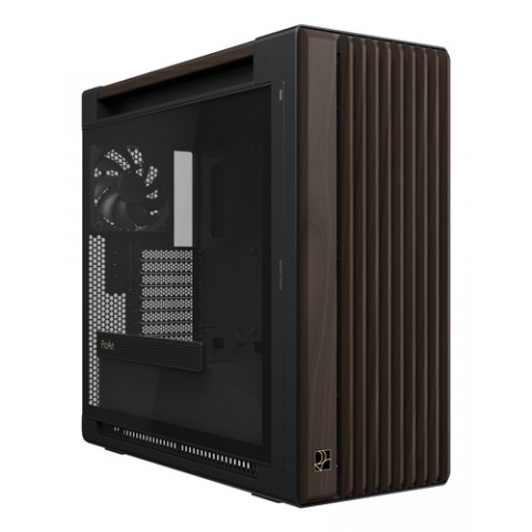 ASUS CASE PROART PA602 WALNUT WOOD TG PWM MODERN BLACK