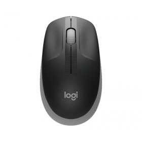 LOGITECH MOUSE WIRELESS M190 FULL-SIZE, OTTICO, USB, GRIGIO