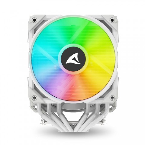 SHARKOON DISSIPATORE AD ARIA 1X 120MM ARGB PWM FAN, 1X 120MM PWM FAN, 6X COPPER PIPES, DIRECT TOUCH,