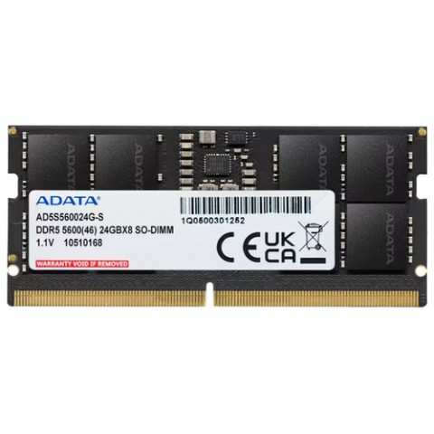 ADATA RAM SO-DIMM 24GB DDR5 5600MHZ 1.1V