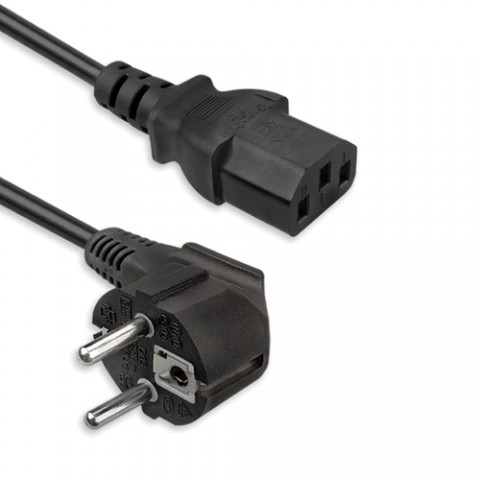 VULTECH CAVO DI ALIMENTAZIONE PC STANDARD SCHUKO 1.5MT VULTECH CAVO DI ALIMENTAZIONE PC STANDARD SCHUKO 1.5MT