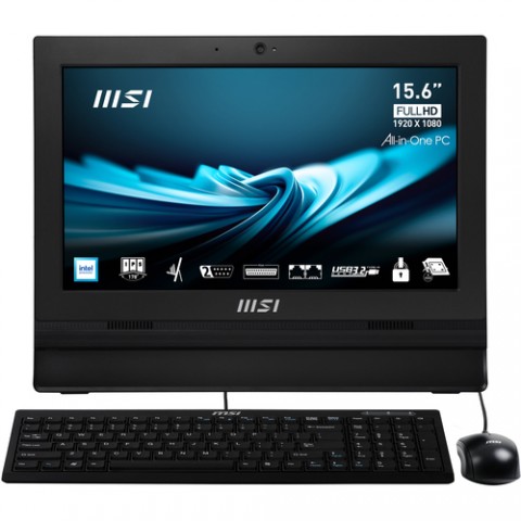 MSI PC AIO 15,6" TOUCH BLACK Intel N100 8GB 256GB SSD FREEDOS MSI PC AIO 15,6" TOUCH BLACK Intel N100 8GB 256GB SSD FREEDOS