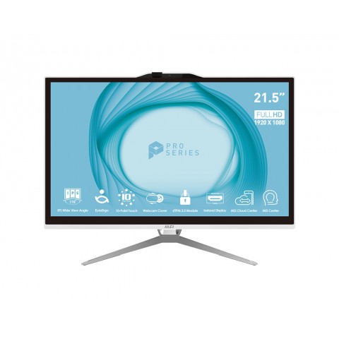 MSI PC AIO 21,5" WHITE TOUCH i3-13100 8GB 512GB SSD WIN 11 PRO MSI PC AIO 21,5" WHITE TOUCH i3-13100 8GB 512GB SSD WIN 11 PRO