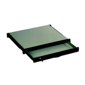 DIGITUS CASSETTO PER ARMADI RACK 19" CON MANIGLIA E CHIUSURA, COLORE NERO DIMENSIONI MM. 482X45X492