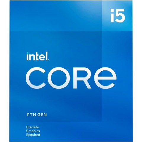 INTEL CPU 11TH GEN, I5-11400F, LGA 1200, 2.60Ghz 12MB CACHE BOXED, ROCKET LAKE