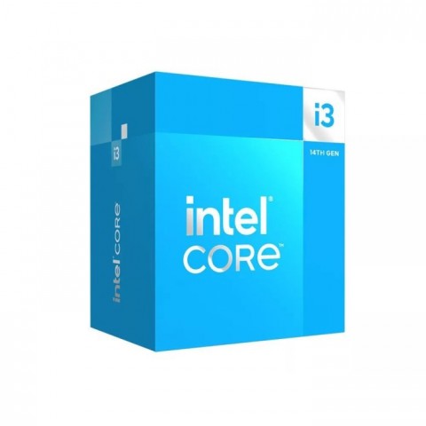 INTEL CPU 14TH GEN I3-14100F 3.5 GHZ 4 CORE 8 THREAD 12 MB CACHE LGA1700 SOCKET BOX