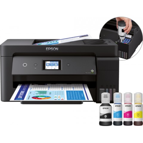 EPSON MULTIF. INK A3 COLORE, ECOTANK ET-15000, 24PPM, ADF, FRONTE/RETRO, USB/LAN/WIFI - 4 IN 1