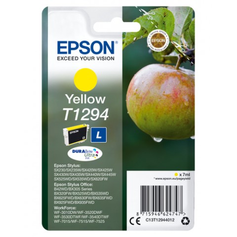 EPSON CART INK GIALLO BX 305F 320FW SX420W 425W, SERIE L MELA