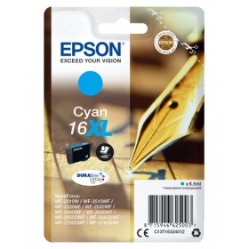 EPSON CART INK XL CIANO PER WF-2510WF, WF-2520NF, WF-2530WF WF-2540WF SERIE 16XL PENNA E CRUCIVERBA