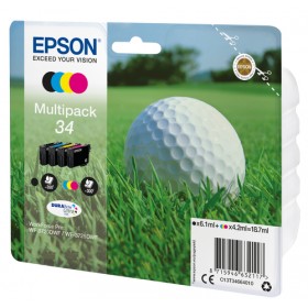 EPSON CART. INK MULTI-COLOR 34 SERIE PALLINA DA GOLF