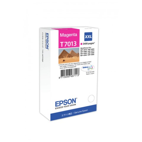EPSON CART INK MAGENTA XXL PER WF PRO 4515/4525, SERIE XXL PIRAMIDI