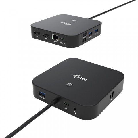 I-TEC DOCKING STATION USB-C HDMI DUAL DP WITH POWER DELIVERY 100W I-TEC DOCKING STATION USB-C HDMI DUAL DP WITH POWER DELIVERY 100W