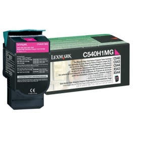LEXMARK TONER MAGENTA ALTA RESA RET.PROG C54X X54X 2K PAG LEXMARK TONER MAGENTA ALTA RESA RET.PROG C54X X54X 2K PAG