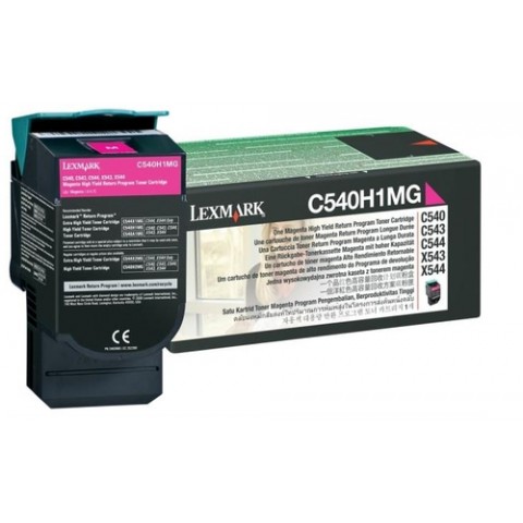 LEXMARK TONER MAGENTA ALTA RESA RET.PROG C54X X54X 2K PAG