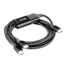 CLUB3D CAVO USB TYPE-C, Y charging to 2x USB Type-C max. 100W, 1.83m/6ft M/M