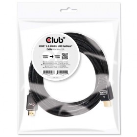 CLUB3D HDMI 2.0 MALE TO HDMI 2.0 MALE  HIGH SPEED 4K60HZ UHD - REDMERE 10M/32.8FT