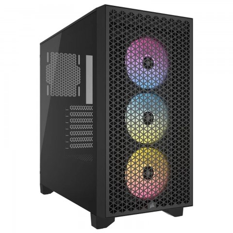 CORSAIR CASE 3000D RGB AIRFLOW, MID TOWER, NERO