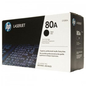 HP TONER NERO PER M401/M425 2700PAG, 80A