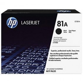 HP TONER NERO 81A 10.500PAG PER SERIE M604 M605 M606