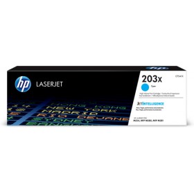 HP TONER CIANO 203X PER LJ PRO M254/ MFP M280/281 ALTA CAPACITA 2500 PAG HP TONER CIANO 203X PER LJ PRO M254/ MFP M280/281 ALTA CAPACITA 2500 PAG