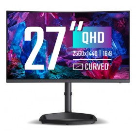 COOLER MASTER MONITOR GAMING CURVO 27 LED VA WQHD 16:9 1MS 400 CDM 240HZ, DP/HDMI, MULTIMEDIALE