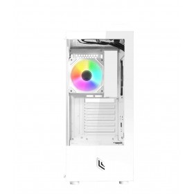 NOUA CASE ATX NEXUS P200 BIANCO 0.5MM SPCC 2, USB3.0/2.0 , FAN ARGB FRONT, GLASS