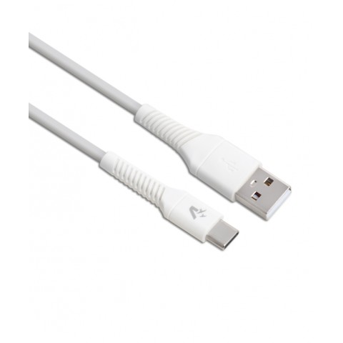 VULTECH CAVO SMARTPHONE USB to Type-C, 1,2m, 3.0A 60W, BIANCO