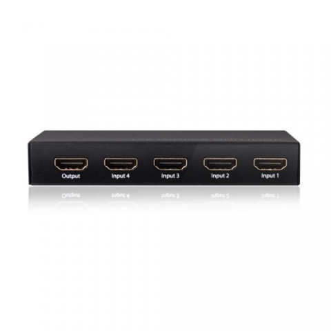 CLUB3D HDMI 4K60HZ 2.0 UHD SWITCHBOX 4 PORTS