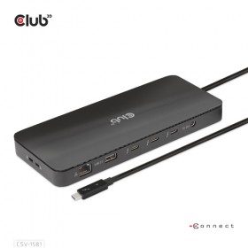 CLUB 3D THUNDERBOLT TM 4 CERTIFIED 11-in-1 DOCKING STATION