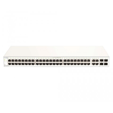 D-LINK SWITCH SMART MANAGED 52 PORTE GIGABIT POE