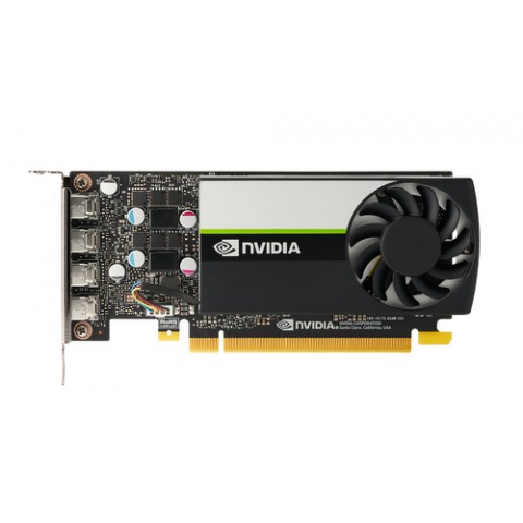DELL VGA NVIDIA QUADRO T1000, 4GB GDDR6, 4mDP, Full Height