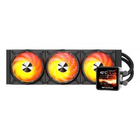 DARKFLASH DE360 AIO LIQUID CPU COOLER, 360MM RADIATOR, 3X120MM ARGB FANS, 2500 RPM PUMP DARKFLASH DE360 AIO LIQUID CPU COOLER, 360MM RADIATOR, 3X120MM ARGB FANS, 2500 RPM PUMP