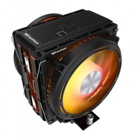 DARKFLASH E400 PLUS CPU AIR COOLER, DUAL ARGB FANS, 230W TDP, 800-2000 RPM, INTEL LGA1851/1700/1200 DARKFLASH E400 PLUS CPU AIR COOLER, DUAL ARGB FANS, 230W TDP, 800-2000 RPM, INTEL LGA1851/1700/1200