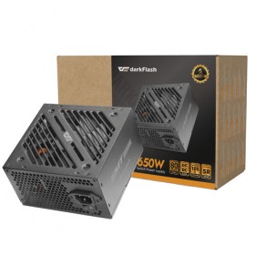 DARKFLASH EMT750 POWER SUPPLY, 750W, 100-240V INPUT, 20+4-PIN, 2X CPU 4+4-PIN, 2X PCIE 6+2-PIN DARKFLASH EMT750 POWER SUPPLY, 750W, 100-240V INPUT, 20+4-PIN, 2X CPU 4+4-PIN, 2X PCIE 6+2-PIN